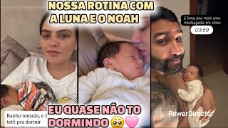 Lucas Lira E Bruna Mostram Como É A Rotina Com A Luna E O Noah...