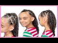 TWO STRAND TWIST HAIRSTYLE | Cute and Easy Protective Hairstyle for girls