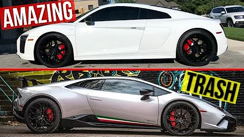 LAMBORGHINI HURACAN VS AUDI R8 - IS THE LAMBO REALLY WORTH THE EXTRA MONEY?