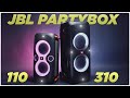 JBL Partybox 110 vs. 310 | Wie gut schlägt sich die Neue? | Bass Test