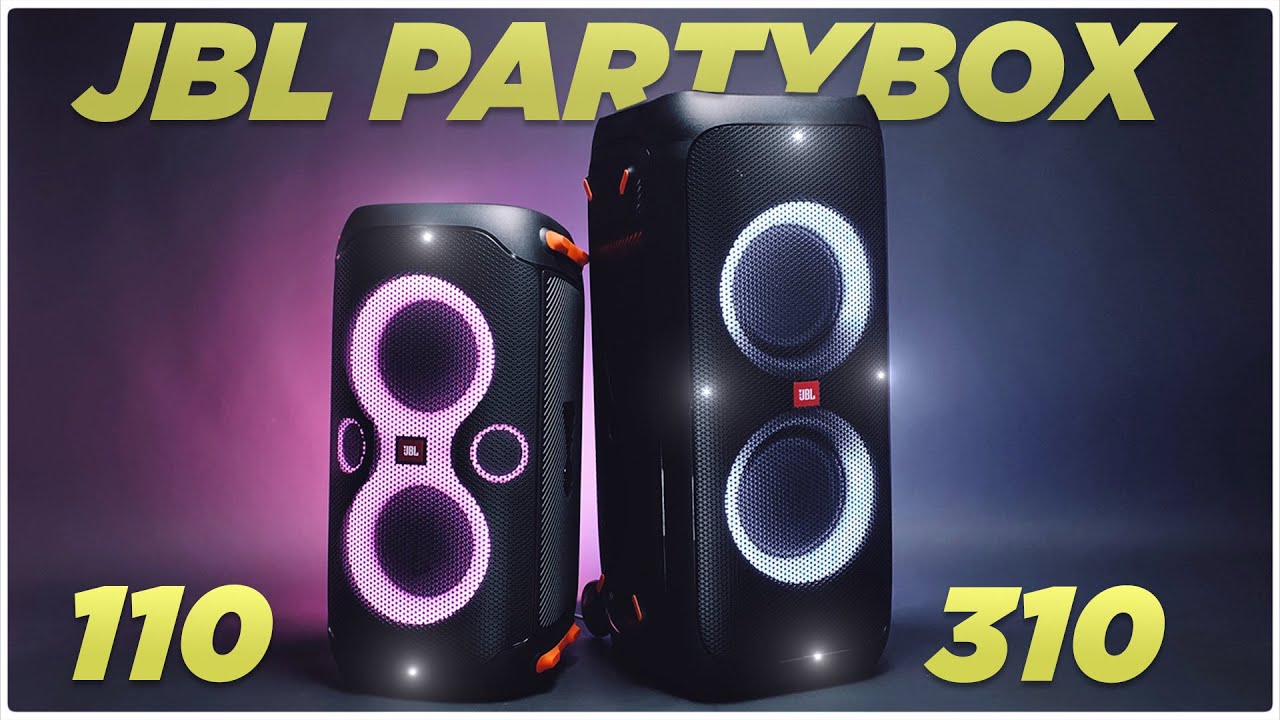 JBL Partybox 110 vs. 310 | Wie gut schlägt sich die Neue? | Bass Test