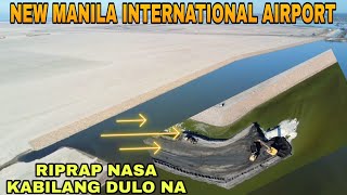 Riprap nasa kabilang dulo na Bulacan Airport NEW MANILA INTERNATIONAL AIRPORT UPDATE 05/05/2024