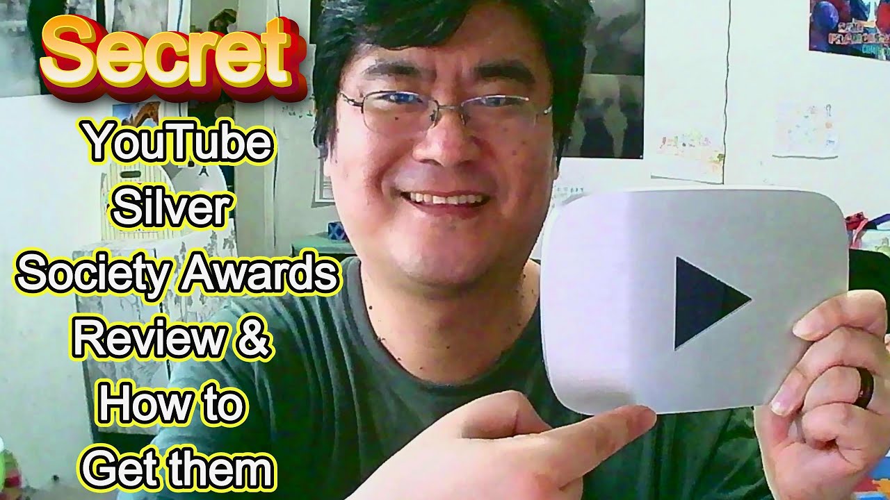Unboxing 2025 Secret YouTube Silver Society Awards & How to Get them!