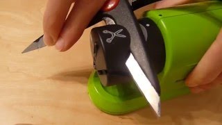 SilverCrest Electric all purpose sharpener for knives, scissors and screwdrivers