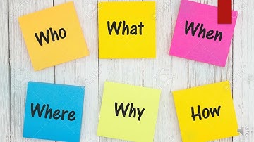 Cách đặt câu hỏi với what, when, where, why, and how