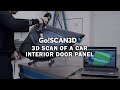 3D scan of a car door panel using the Creaform Go!SCAN SPARK