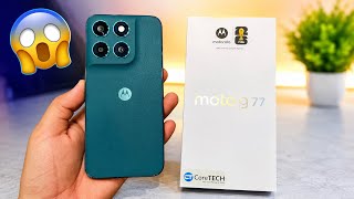 🔥 Motorola Moto G77 5G Unboxing 😱 | First Look ! 4K Video Recording 