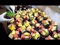 (풀영상) 컵과일 만드는 과일 달인 / Amazing process and skills to make 1,000 fruit cups per day