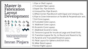 Fabrication Layout or Flat Pattern Marking and Calculation Process Learning Best Solution | Let