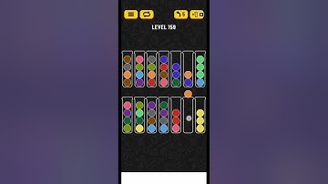 Ball sort puzzle level 159