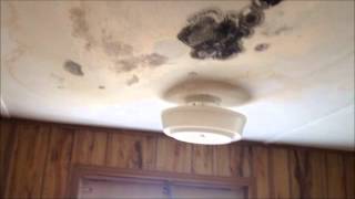 How To repair Mobile Home ceiling.