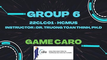 NHÓM 6 - 22CLC01 - HCMUS | ĐỒ ÁN GAME CARO | KỸ THUẬT LẬP TRÌNH | GVHD: TS. TRƯƠNG TOÀN THỊNH