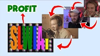 pewdiepie reacting to pewdiepie reacting to LWIAY (SLWIAY 4)