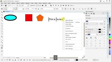 User menus 4 - User menu - VBA macros - quick access to dockers - CorelDRAW workspace customization