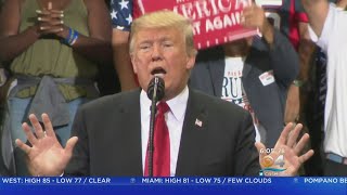 Trump Rallies Support For Scott, DeSantis