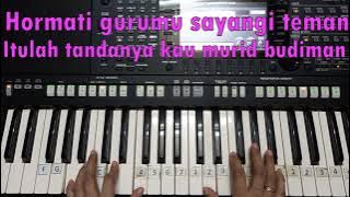 PERGI BELAJAR -Karaoke keyboard-