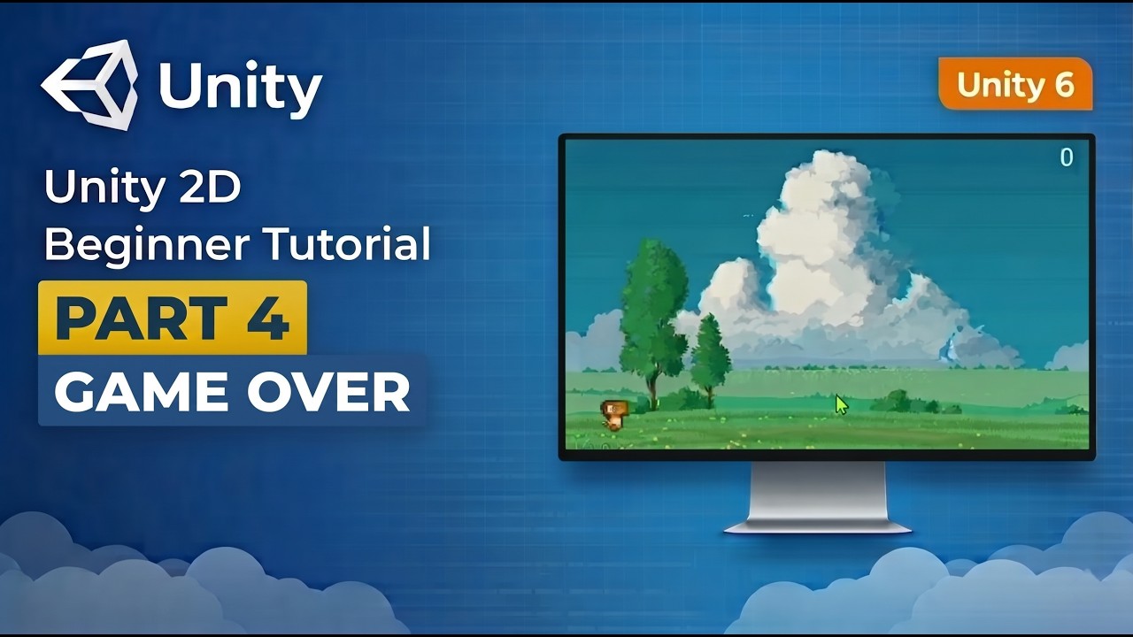 Unity 2D Beginner Tutorial – Part 5: Collision Detection & Game Over ...