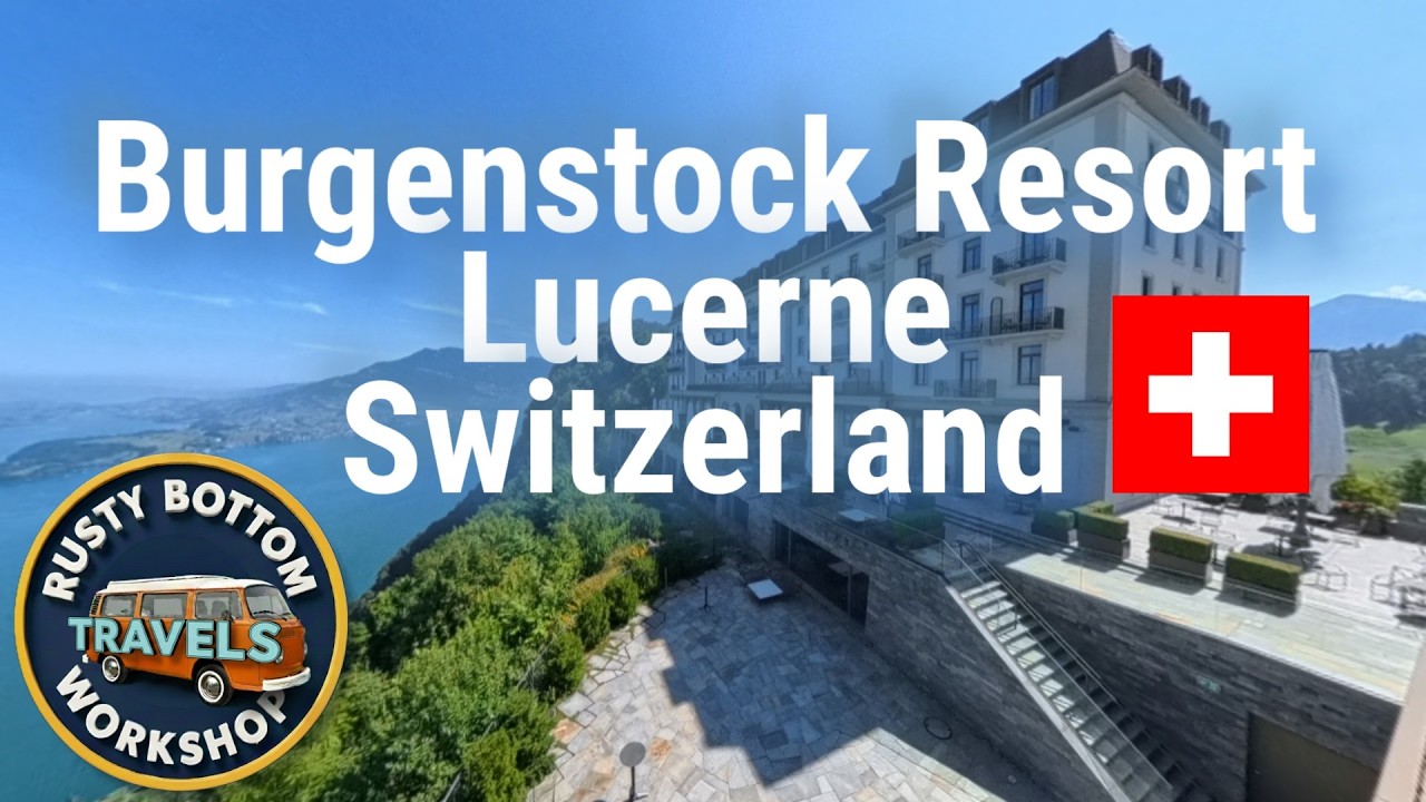 Let me take you for a guided walk around this amazing Apline Swiss resort by Lake Lucerne. Part 1