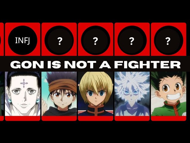 Hunter X Hunter: MBTI® Of Characters