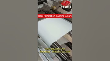 Laser Perforation Machine for Easy-Tear Packaging - Perfect for Food & Plastic Bags 🔥🍽️#lasermachine