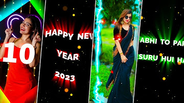 Happy New Year Video Editing 2023 | Kinemaster Video Editing | New Year 2023 |Dj Status Kaise Banaye