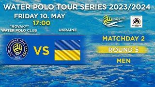 Water polo club "Novaky" vs  Ukraine/ Water Polo Tour Series/ Round 5 / Matchday 2/MEN