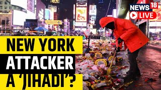 New Year’s Eve Machete Attack Leaves Three New York City Police Officers Injured | News18 Live