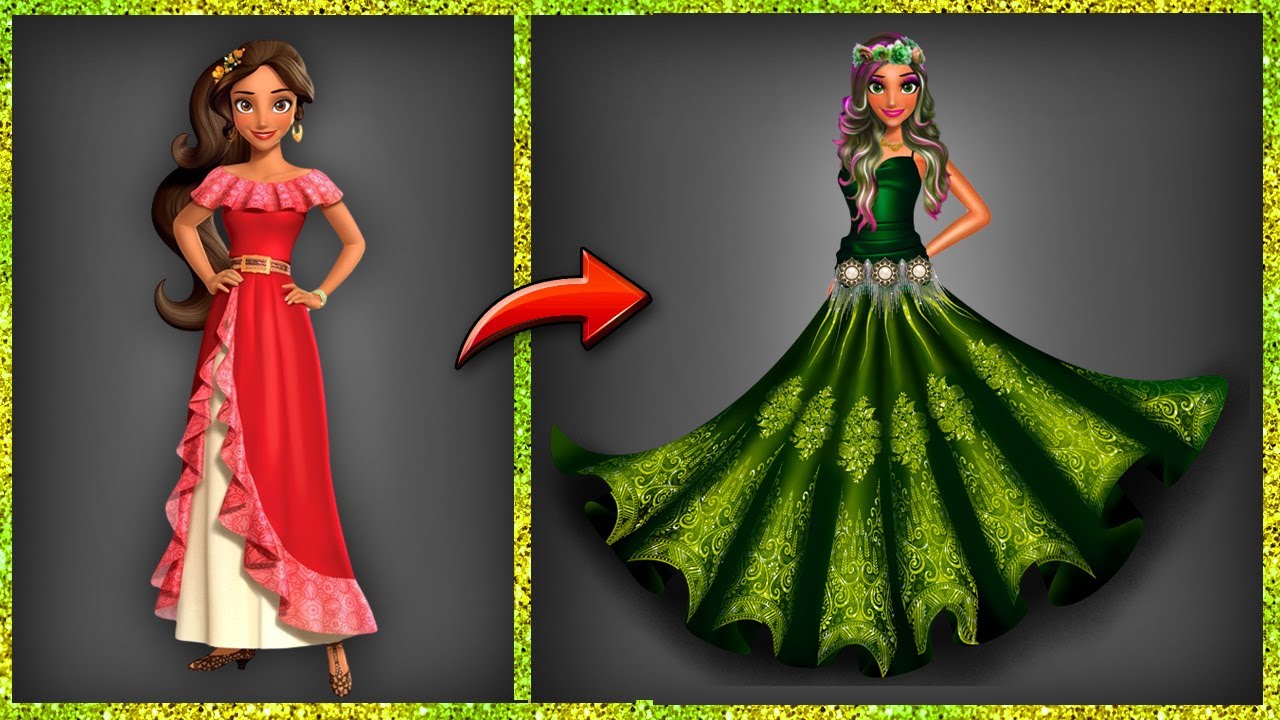 Elena of Avalor Inspired Princess Dress Style 809