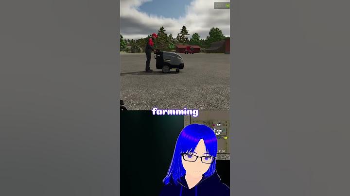 popping a wheelie in a pressure washer #christian  #vtuber #streamer #farmingsimulator