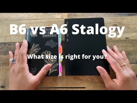 B6 vs A6 Stalogy || What size is right for you?