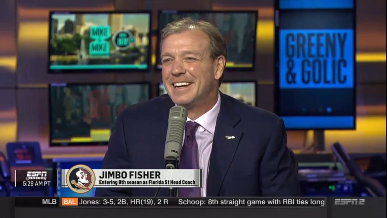 ESPN's preseason ad somehow predicted Jimbo Fisher not making it through the ...