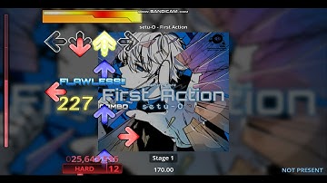 [Stepmania] First Action - setu-O (Hard Gameplay)