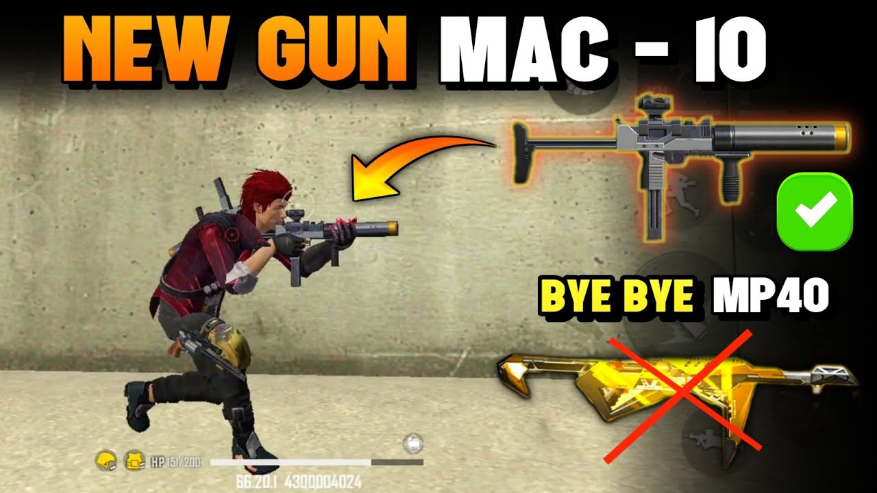 Latest Free Fire Weapon Leaked, MAC-10, Can It Compete With Vector and MP40? Dunia Games