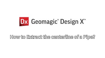 How to Extract the Centerline of an Irregular Tube in Geomagic Design X