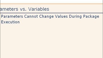 06 Parameters vs  Variables