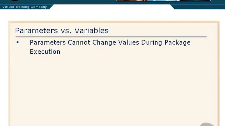 06 Parameters vs  Variables