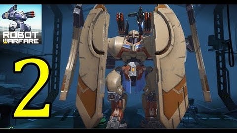 Robot Warfare - Max Level Viking Game Play Part 1 (ios,android)