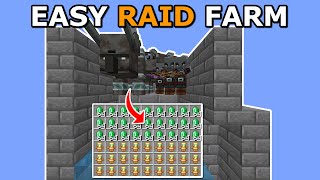 Minecraft New Easy Raid Farm 1.20.6 - 10,000 Items per Hour!