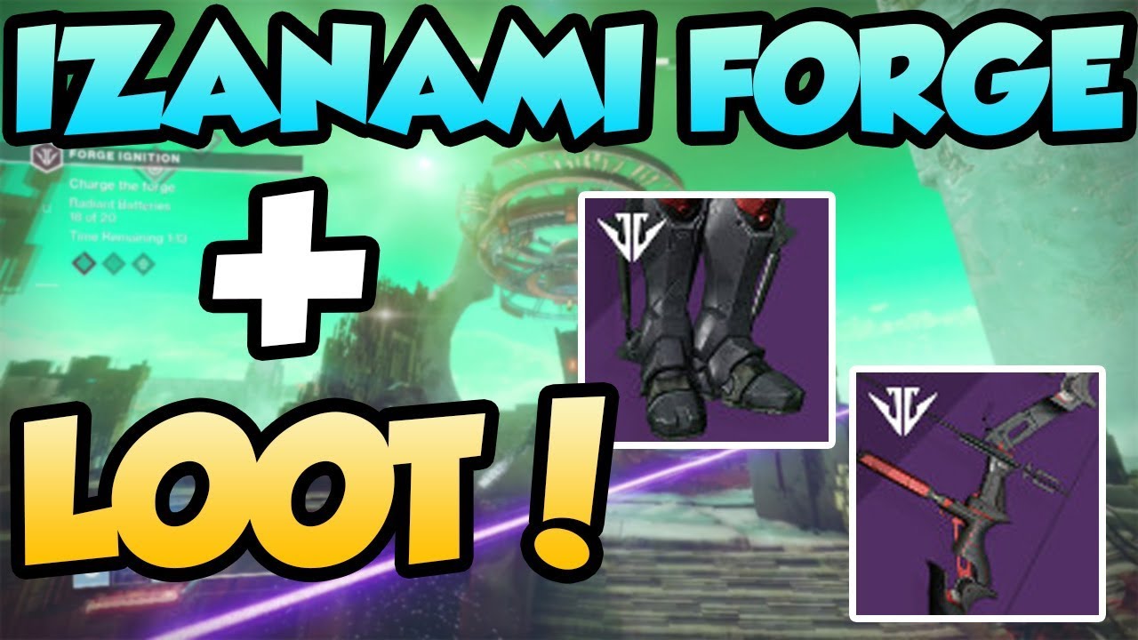 Izanami forge + LOOT! | Destiny 2 Black Armory