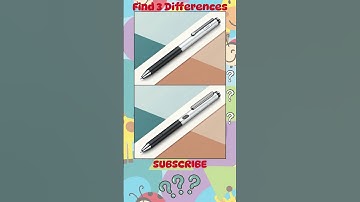 Can You Find the 3 Differences? #249