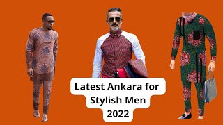 Latest Ankara Men Style 2022//African Styles//African print