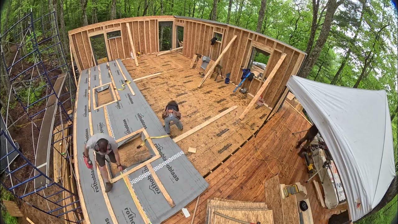 Our carpenters in action on our 2200 sqft treehouse YouTube