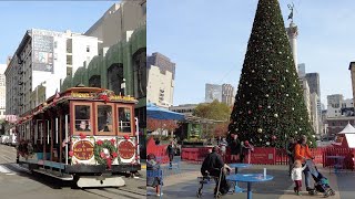 [4K] DOWNTOWN SAN FRANCISCO, CALIFORNIA Walk (December 2023)