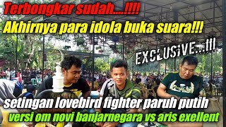 settingan lovebird fighter paruh putih versi om novi banjarnegara dan aris excelent