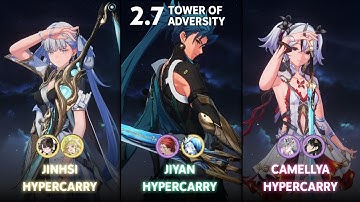 S0R1 Jinhsi Hypercarry / S0 Jiyan Hypercarry / S0 Camellya Hypercarry | ToA 2.7 | Wuthering Waves