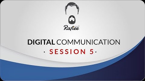 [Session 5] Digital Communication {Persian Version]