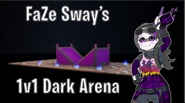 How To make FaZe Sways Dark 1v1 Map in creative