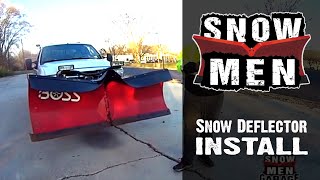 How to Install Plow Snow Deflector