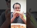 베이컨체다 피자 먹방