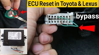 How to Reprogram an ECU immobilizer in A toyota || Trouble Code B2799